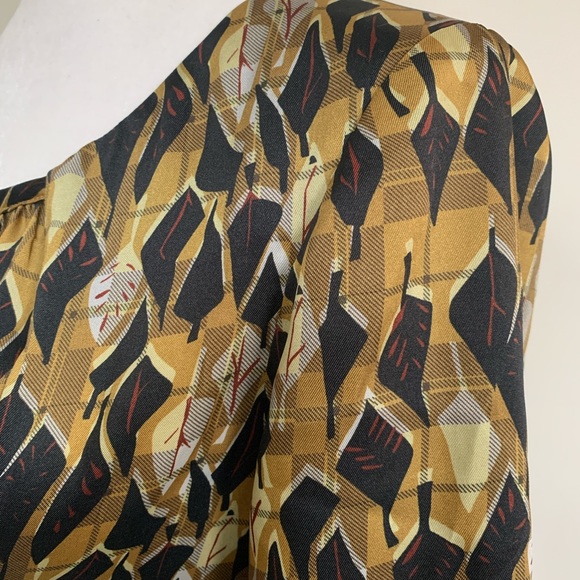 Comrags | Geometric Leaf Print Dress - Picture 6 of 6